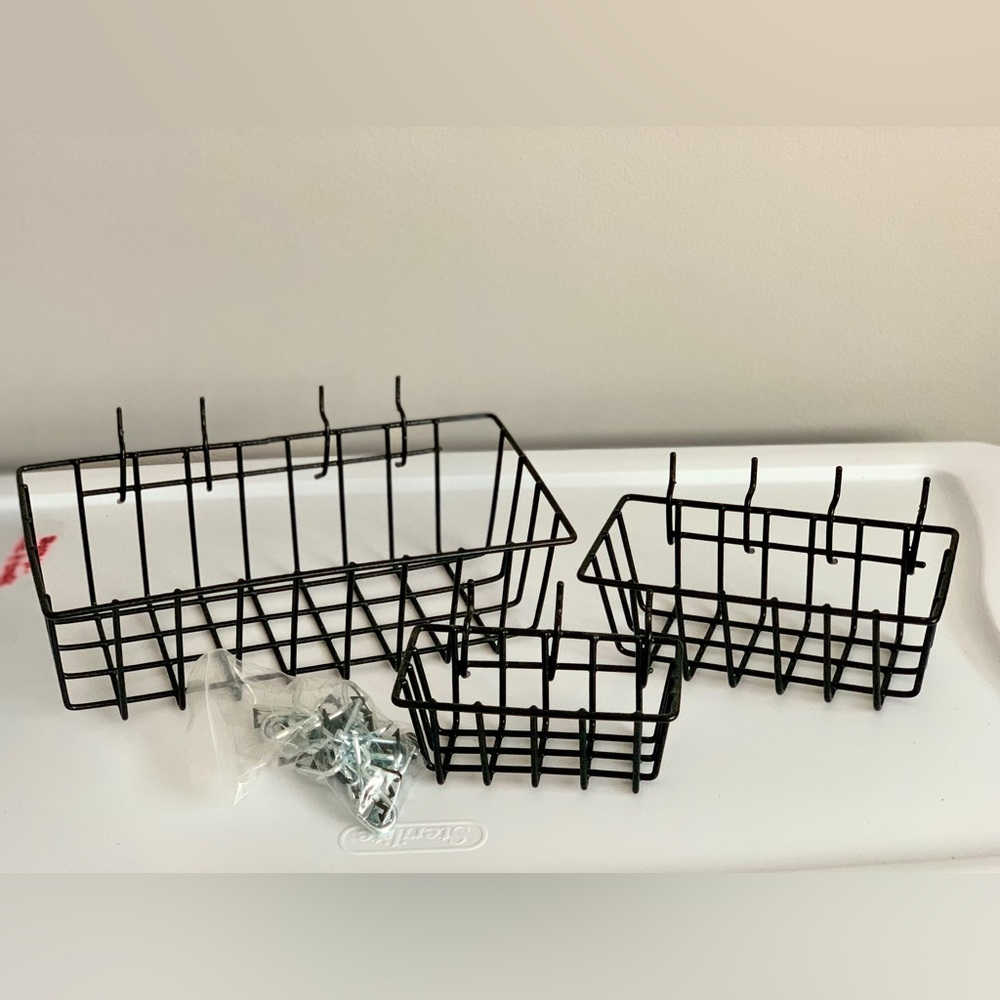 Peg Board Baskets